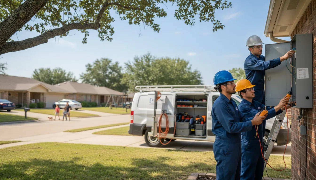 Certified electrician providing emergency electrical services in Jacksonville, AL